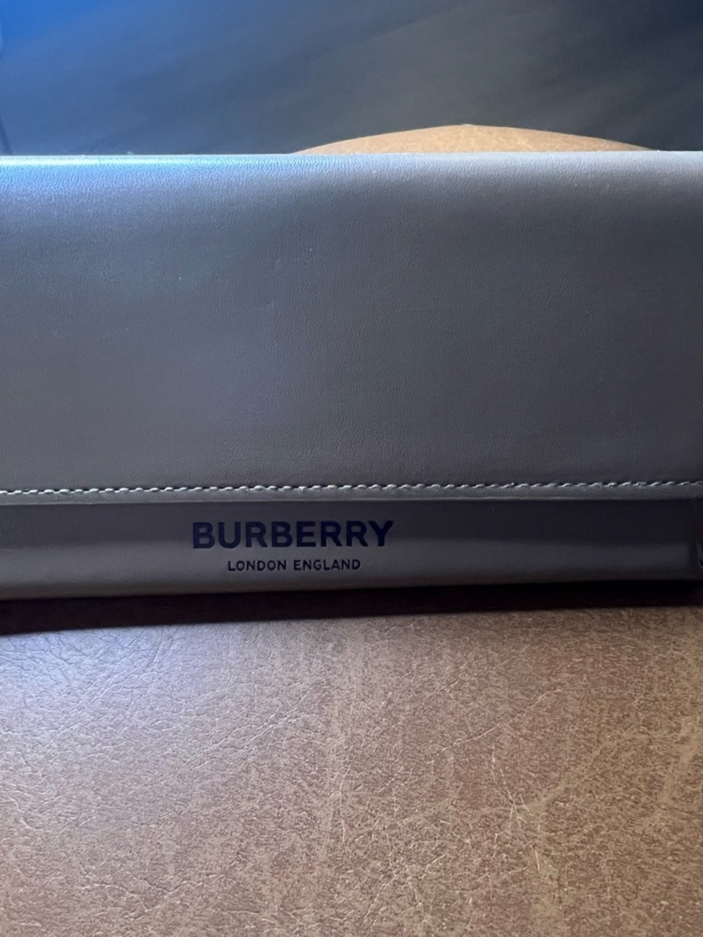 Burberry Eyeglasses Case Tan Foldover Soft Case Pristine Condition - Picture 3 of 9